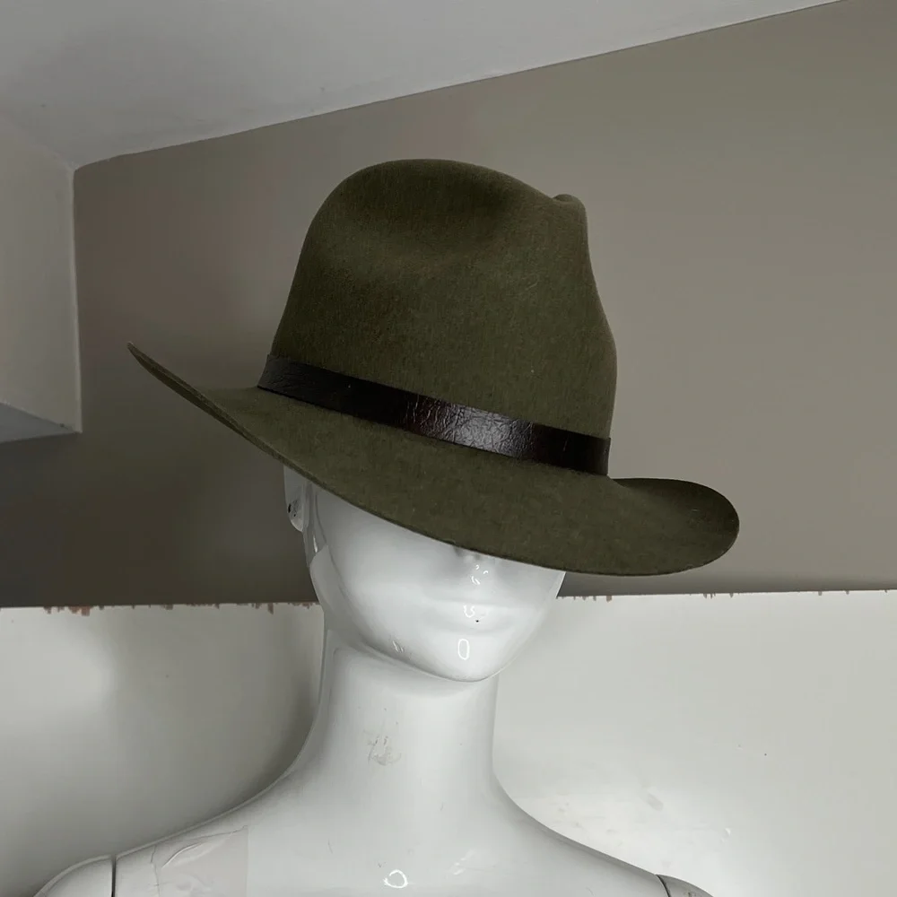 Stetson Mallory Sz 7.5 Medium Pure Wool Hat